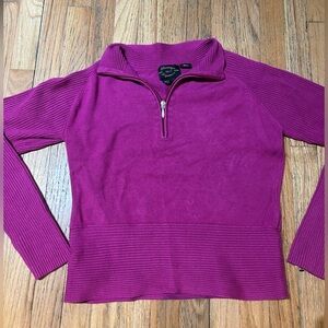 Obermeyer 1947 Signature Pink purple Ski Sweater L